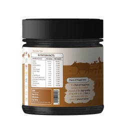 NUTEKO 500 GM, Natural Crunchy Peanut Butter 100% Roasted Peanuts 25 G Protein No Refined Sugar Natural Gluten Free Cholesterol Free No Trans Fat High Fibre No Salt