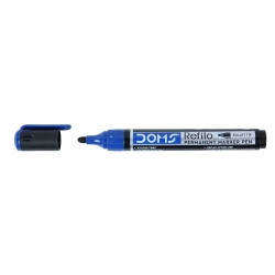 Doms Refilo Non-Toxic Hi-Tech Refillable Permanent Ink Pens (Blue X 10 Set)
