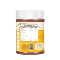NUTEKO Peanut Butter 250GM | 100% Roasted Peanuts | 25 G Protein No Refined Sugar Natural Gluten Free Cholesterol Free No Trans Fat High Fibre No Salt (Mango With Chia Seeds)