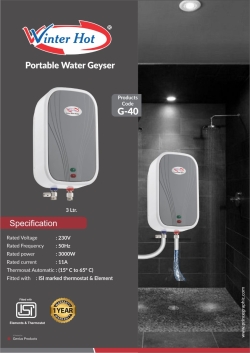 Winter Hot Gyser 3 Ltr