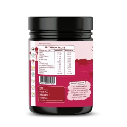 NUTEKO 1 KG, Strawberry Crunchy Peanut Butter 100% Roasted Peanuts 25 G Protein No Refined Sugar Natural Gluten Free Cholesterol Free No Trans Fat High Fibre No Salt