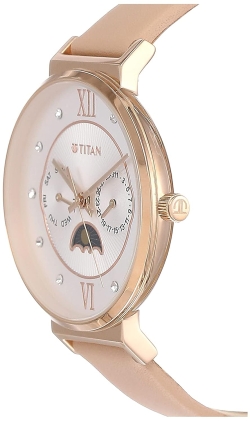 Titan Analog Silver Dial Women's Watch-95144WL01/NP95144WL01