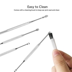 6Pcs Ear Wax Cleaner Reusable Ear Wax Removal Kit